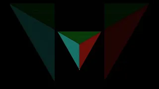 Python Turtle Graphics Triangle Spirals Colourful