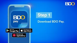 How to sign up for the BDO Pay app