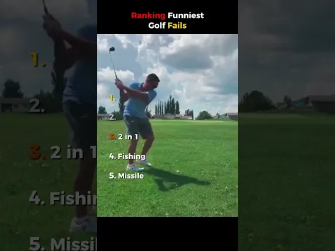 Ranking Funniest Golf Fails😂