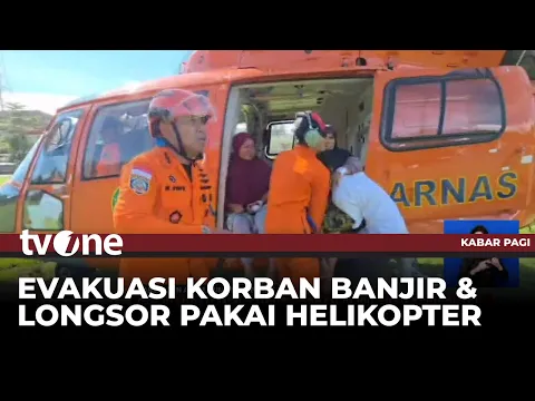 Perjuangan Tim SAR Menjemput Korban di Wilayah Terisolasi di Sumbar