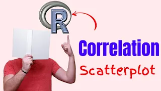 Correlation and Scatter plot Diagram in R Correlation before Prediction