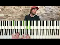 So Beautiful - Robert Glasper - Piano Solo - TUTO