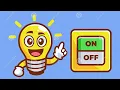 JavaScript bulb switching animation on mobile phone