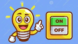 JavaScript bulb switching animation on mobile phone