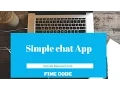 how to create simple chat app using firebase