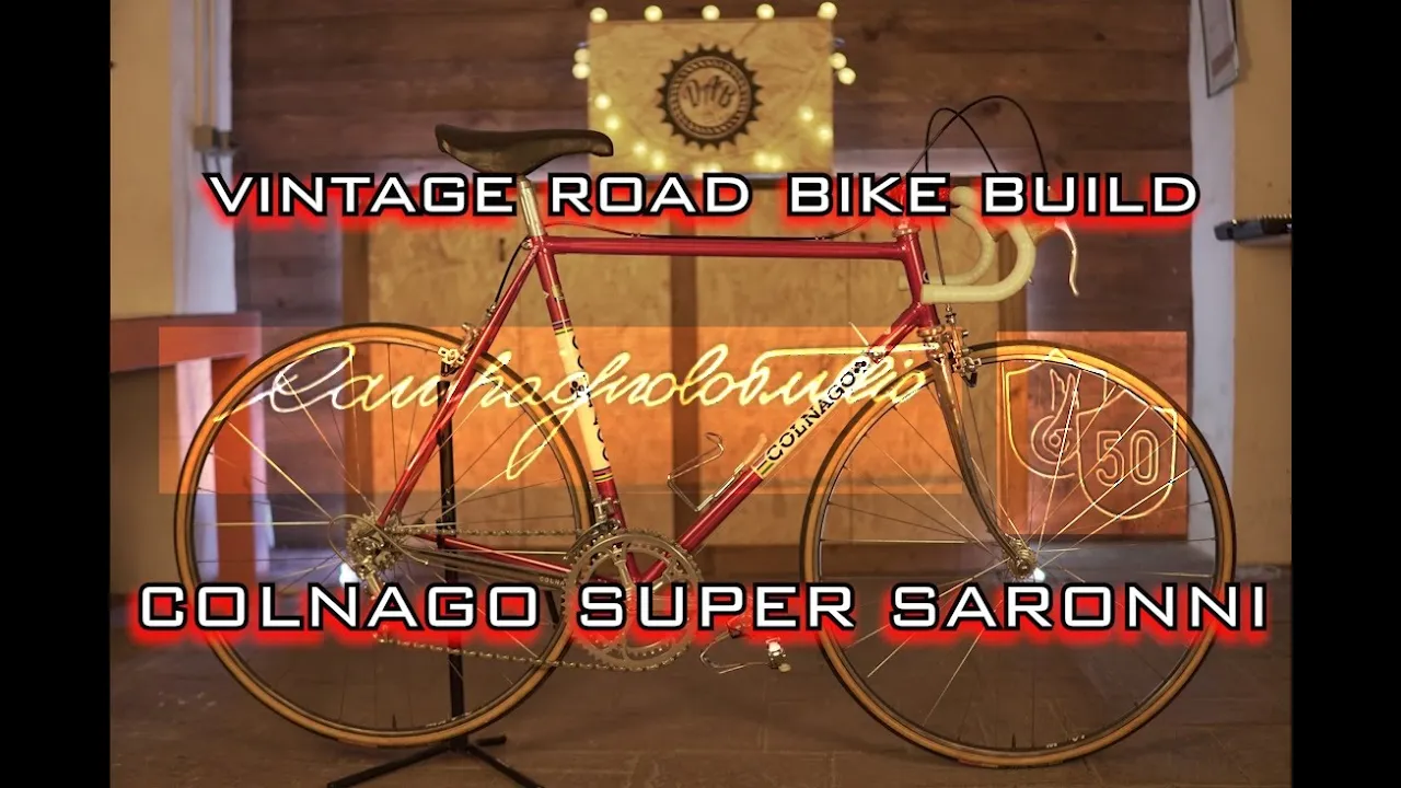 VINTAGE ROAD BIKE BUILD -COLNAGO SUPER SARONNI-