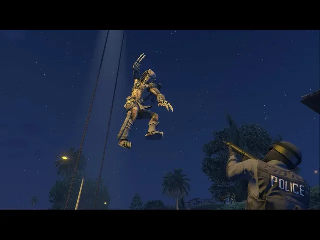 GTA V Predator script mod - WIP
