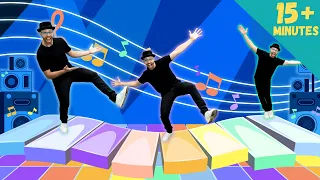ABC, DO RE MI, COLORS + MORE! 🎵🎨 Dance Compilation | DJ Raphi Dance Songs for Kids