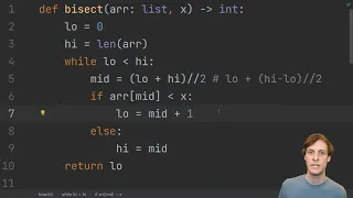 Binary Search - A Different Perspective Python Algorithms