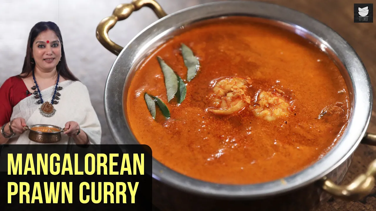 Mangalorean Prawn Curry Recipe   How To Make Prawn Ghassi   Yetti Gassi   Prawn Curry By Smita Deo