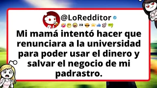 Mi mamá intentó hacer que renunciara a la universidad para poder usar el dinero y salvar el negocio