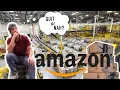 DAY IN THE LIFE Working at an AMAZON Warehouse Inside Footage