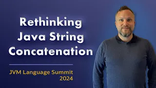 Rethinking Java String Concatenation