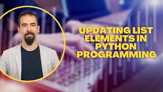 Updating List Elements In Python Programming
