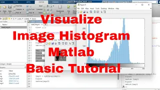 Matlab image processing tutorial for beginners Create histogram image in Matlab code