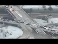 2 massive pileups on I-94 I-696 ramps involve dozens of cars