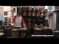 Download Lagu African Drumming - Maraka on double dun set