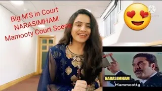 narasimham movie mammokka court scene reaction big ms in court