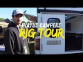 Rig Tour Pop-Up Lightweight Hard-Sided Truck Camper for Off-Road Adventures