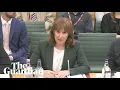Lagu UK chancellor Rachel Reeves faces questions about budget – watch live