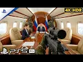 Lagu (PS5) Protecting the Russian President on the Plane | Ultra Realistic Gameplay 4K60FPS] Call of Duty
