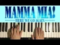 Download Lagu ABBA - Mamma Mia (Piano Tutorial Lesson)