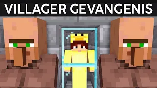 Opgesloten In Villager Gevangenis! (Minecraft)