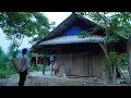 Download Lagu Single Mother Thanks the Kind Farmer's Family Before the Stormy Trip. What's Ahead for Her?