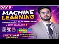 Machine Learning Day 5 Multiclass Classification Iris Dataset Full Tutorial