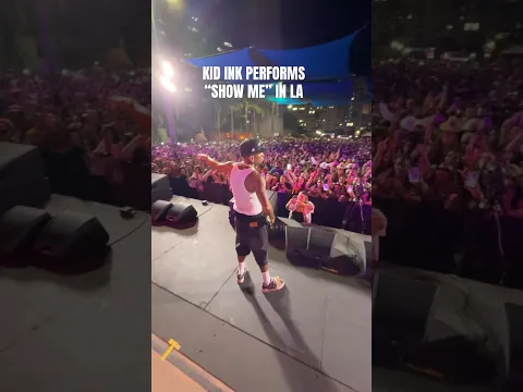 Kid Ink Performs โShow Meโ in Los Angeles