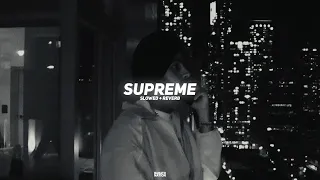 Supreme Slowed Reverb Shubh BARATO NATION 