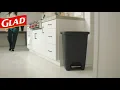 Glad 13 Gallon Plastic Step Can Ad
