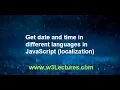 Get date and time in different languages in localization