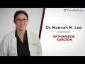 Dr Hannah Lee - Orthopaedic Surgeon Penn Medicine