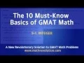 The must-know basics of math for GMAT math 05-1 Math Revolution