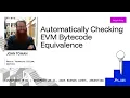 Concord Automatically Checking EVM Bytecode Equivalence - DeFi Security Summit 2025