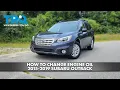 How to Change Engine Oil 2015-2019 Subaru Outback