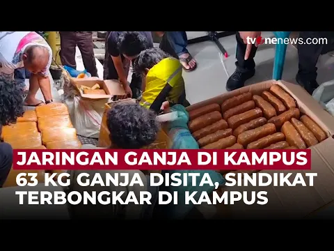 BNNP Riau Bongkar 63 Kg Ganja yang Dikendalikan dari Area Kampus UIN Suska
