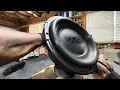 DB Drive WDX G2 12d4 Frequency Sweep Free-Air