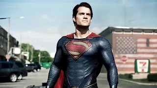 ملخص فيلم سوبرمان طفل فضائي بيقع علي كوكب الارض ولما بيكبر بيبقي بطل خارق Superman Man Of Stee 