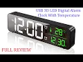 Download Lagu 3D LED Digital Alarm Clock With Temperature F-8810