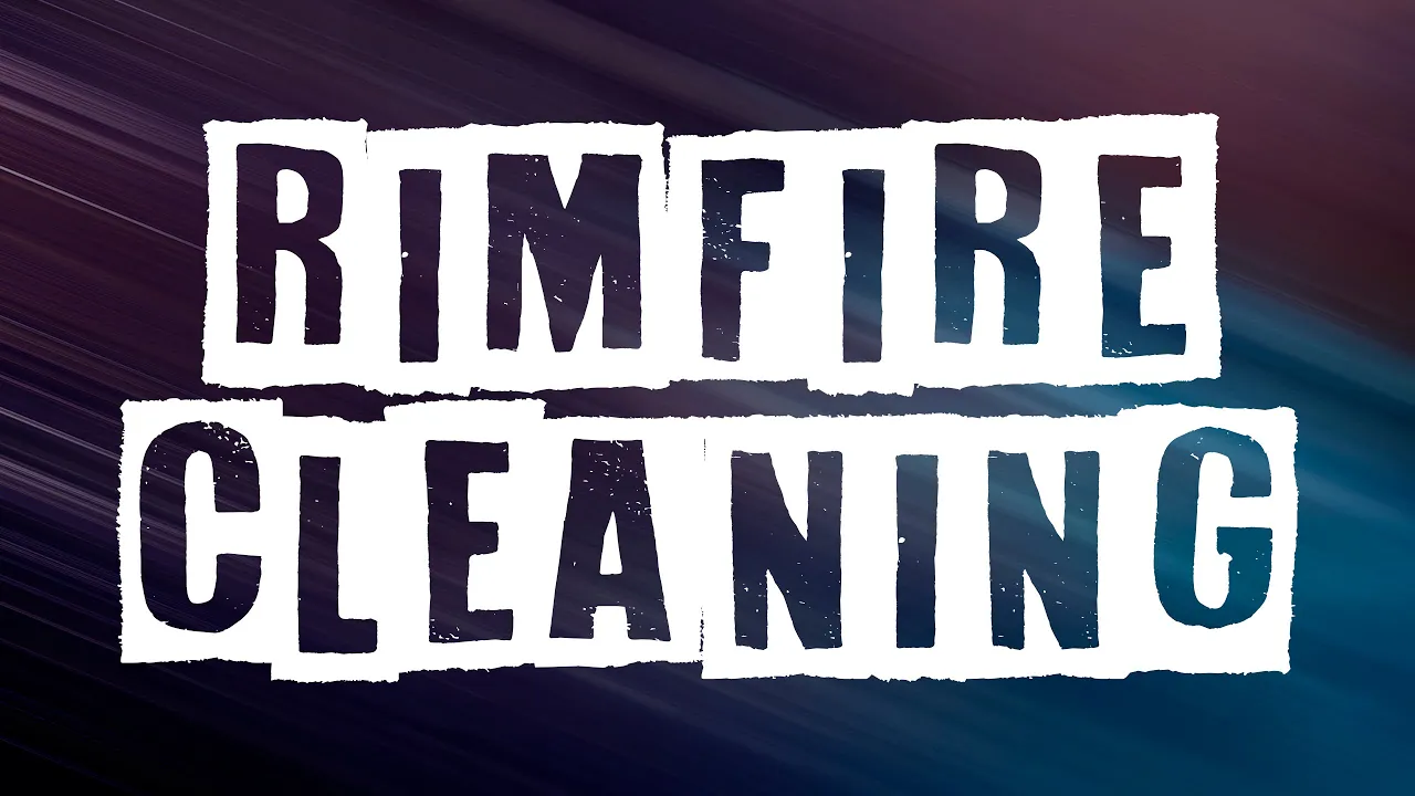 How To Clean A Rimfire 22LR | Vudoo