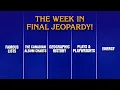 A Week in Final Jeopardy - JEOPARDY