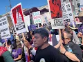 Thousands Rally March On Labor Day In SF Against Attacks On Labor Immigrants Gaza Genocide