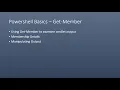 Powershell Basics - Get-Member