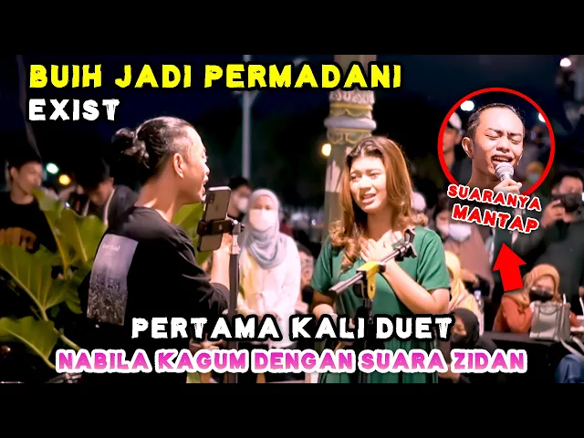 Download MP3 BUIH JADI PERMADANI - EXIST LIVE NGAMEN BY ZINIDIN ZIDAN FT. NABILA MAHARANI DAN TRI SUAKA
