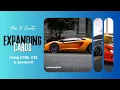 How To Create An Expanding Cards Using HTML CSS And JavaScript