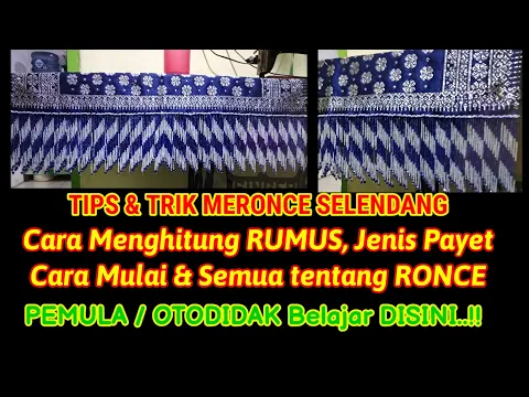 Download MP3 MERONCE SELENDANG SONGKET UNTUK PEMULA | Ilmu Lengkap