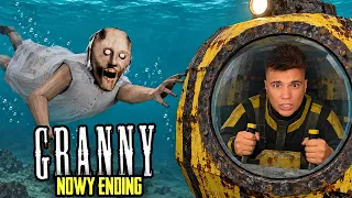 BABCIA MA ŁÓDŹ PODWODNĄ! 🤿| GRANNY 3 *NOWY ENDING*