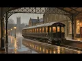 Fall Asleep to The Bath Night Mail | A Rainy Victorian Sleep Story | Soft British Voice & No Music